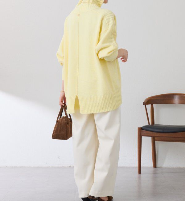  「裏起毛ボンディングイージーパンツ」|チノ|