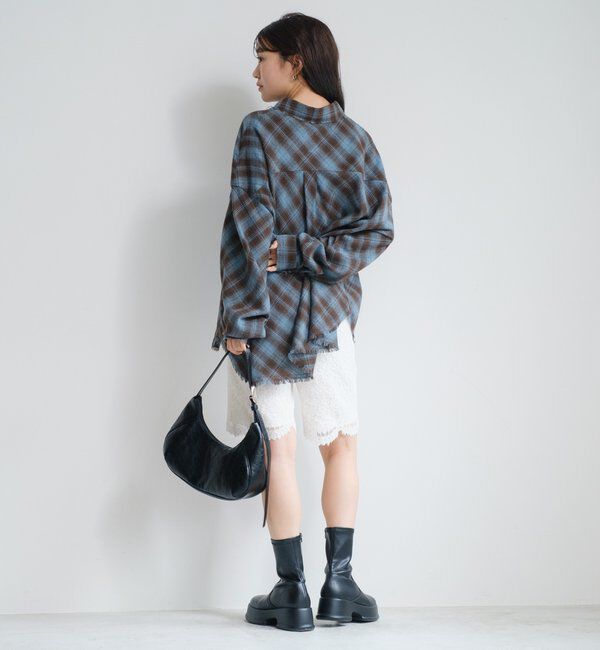  「レースバイカーパンツ」|チノ|