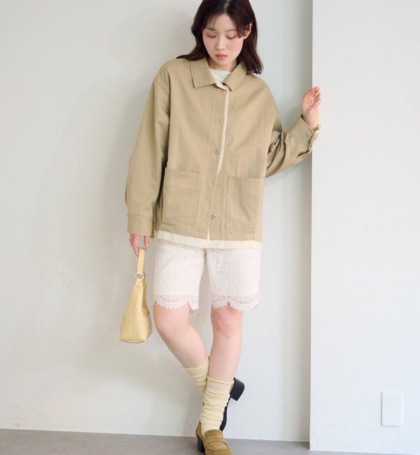  「レースバイカーパンツ」|チノ|