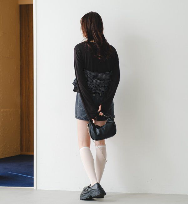  「ドットフリルキャミSET」|Tシャツ・カットソー|