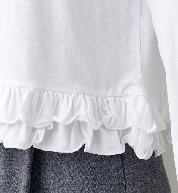  「ドットフリルキャミSET」|Tシャツ・カットソー|