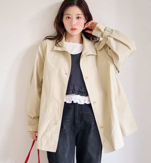  「ドットフリルキャミSET」|Tシャツ・カットソー|