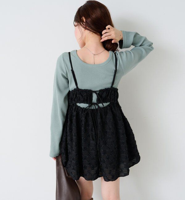  「フラワージャガードチュニック」|シャツ・ブラウス|