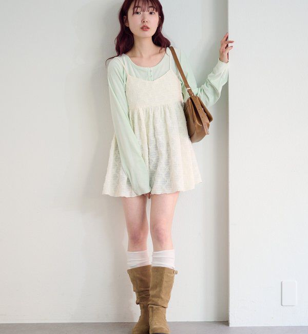  「フラワージャガードチュニック」|シャツ・ブラウス|