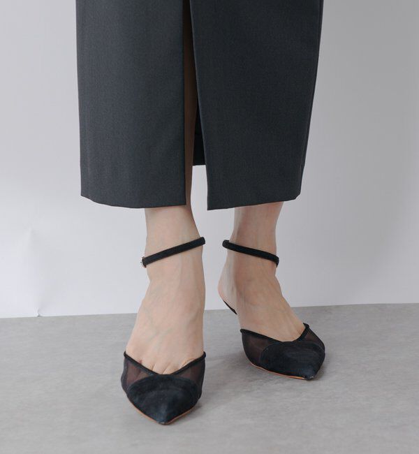  「【トレンド感◎】シアーポインテッドパンプス」|パンプス|