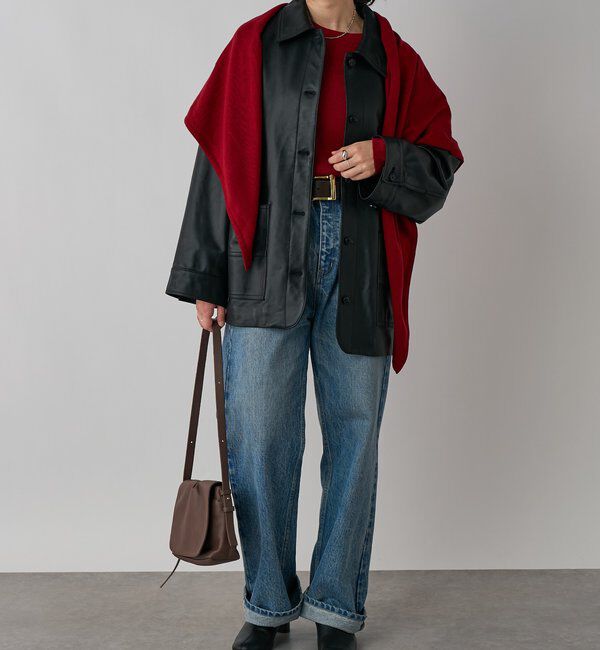  「【MONN.:. （モン）】ゴールドメタルレザーベルト」|ベルト|