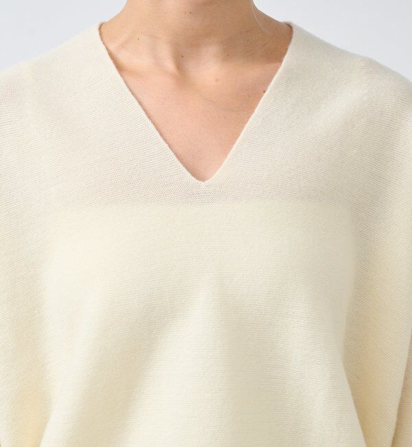  「【リバイバル/新色追加/7色展開】ウール100NEWバックボリュームニット」|ニット・セーター|