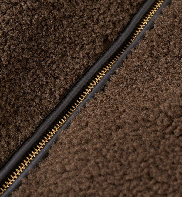  「【リバイバル/暖かみのある素材感】テディボアZIPコート」|その他|