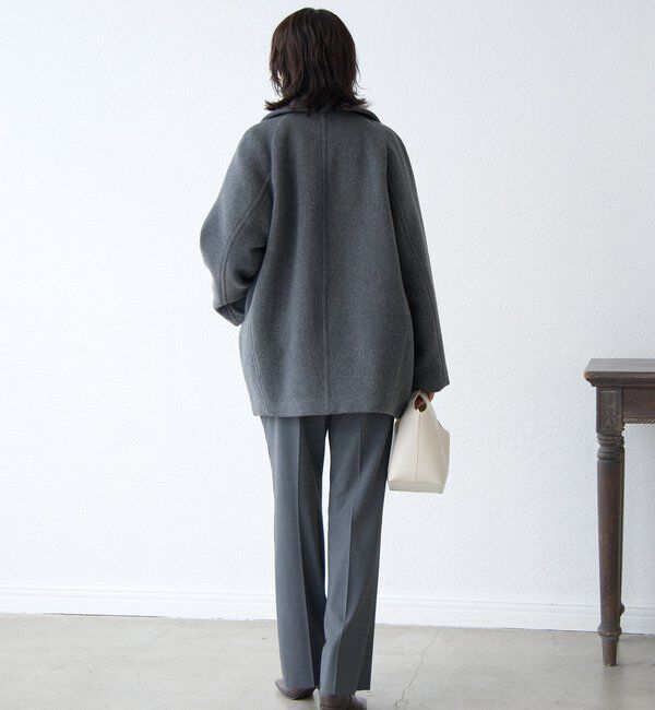  「【リバイバル/新色追加】ラグランPコート」|ピーコート|