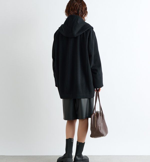  「【顔周り華やか】ビーバーフーディコート」|その他|