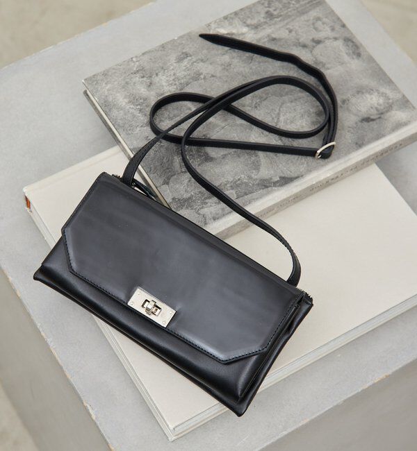  「【2.718】バックルウォレットショルダー」|トートバッグ|ブラック