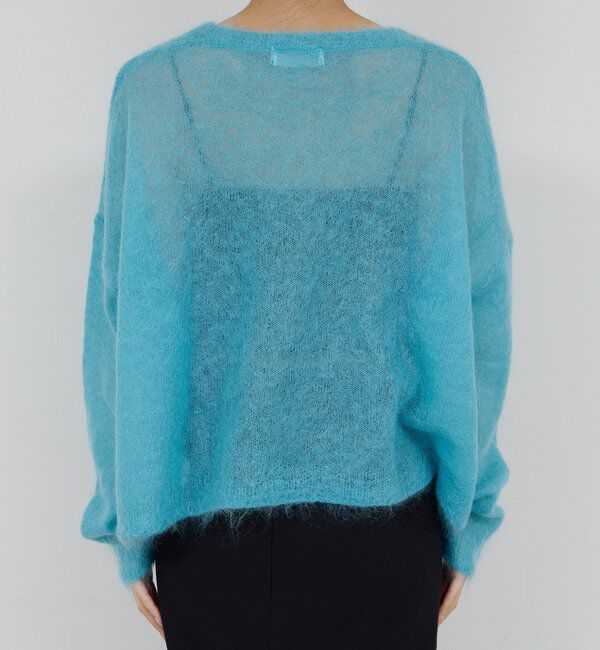  「モヘヤリングシアーニット」|ニット・セーター|