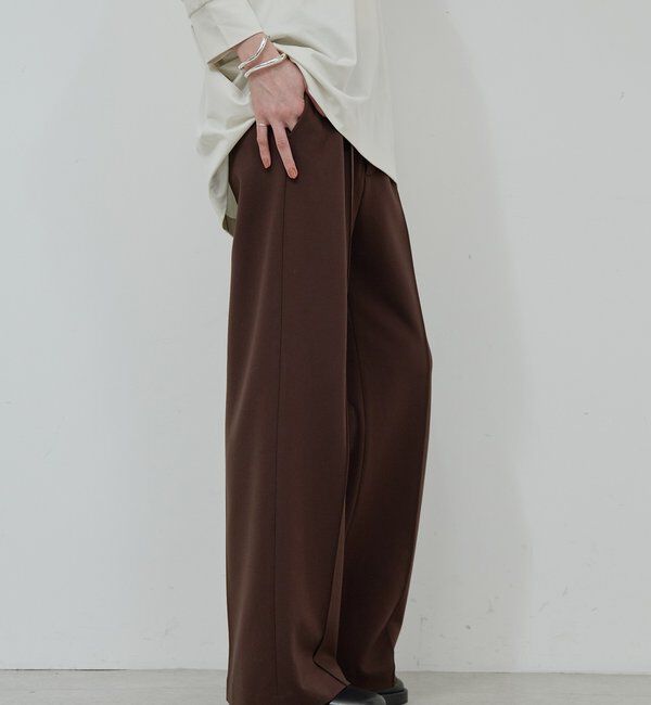  「【楽ちん&times;美脚】【セットアップ対応】ポンチスラックス」|チノ|