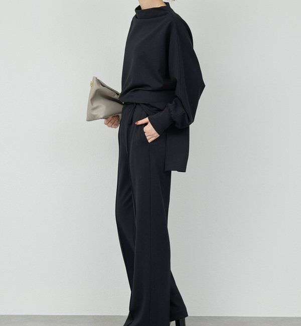  「【楽ちん&times;美脚】【セットアップ対応】ポンチスラックス」|チノ|