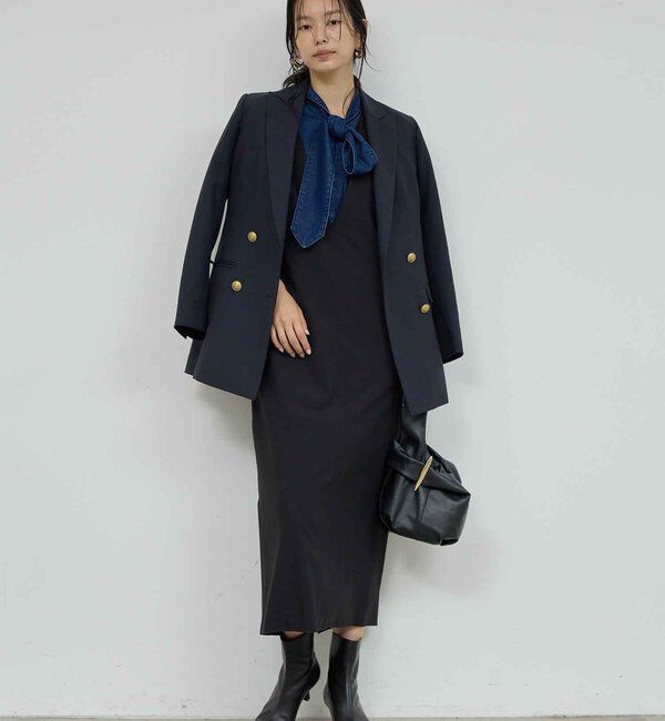  「デニムボウタイブラウス」|シャツ・ブラウス|