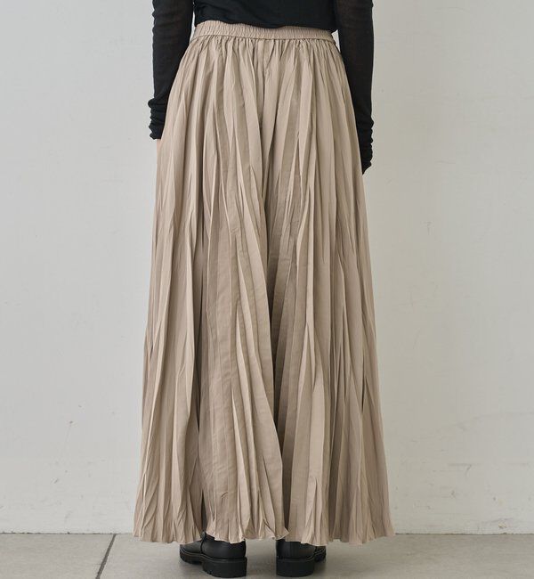  「タフタプリーツスカート」|スカート|