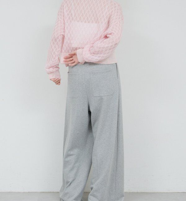  「【HERITANOVUM】 テリータックワイドパンツ」|チノ|