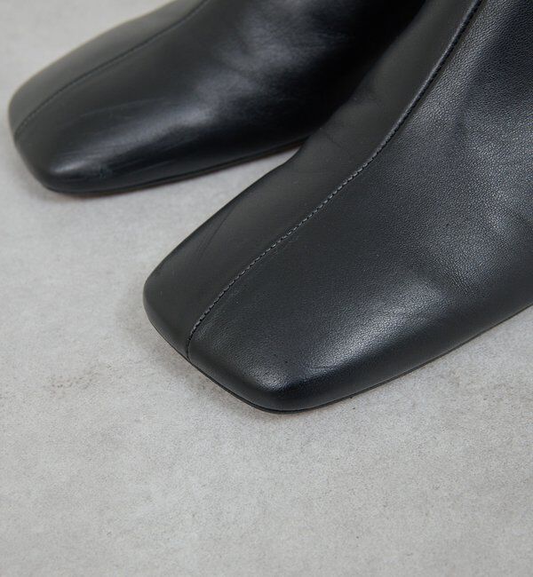  「【2.718】スクエアショートブーツ」|ショートブーツ|