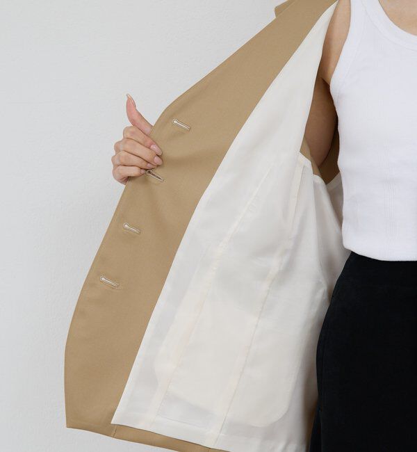  「【HERITANOVUM】【スリーピース対応】ウーステッドウールベスト」|ベスト・ジレ|