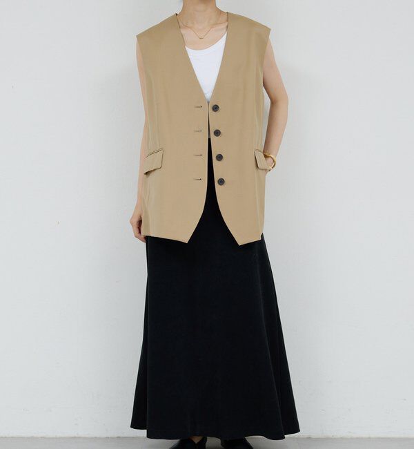  「【HERITANOVUM】【スリーピース対応】ウーステッドウールベスト」|ベスト・ジレ|