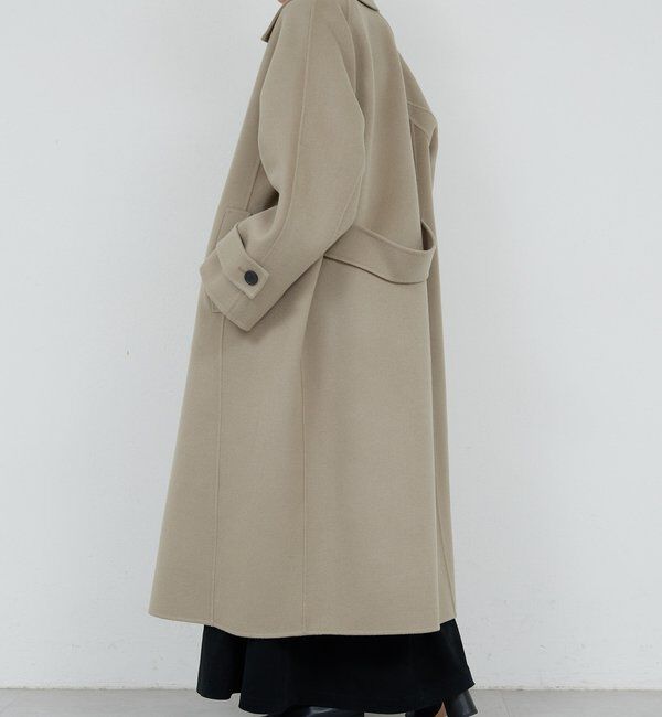  「【HERITANOVUM】ウールカシミヤチェストリバーコート」|その他|