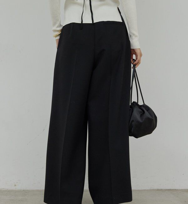  「【SACHIKOコラボ】2タックワイドパンツ」|チノ|