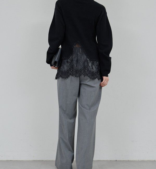  「【25th記念アイテム】レースコンビニット」|ニット・セーター|