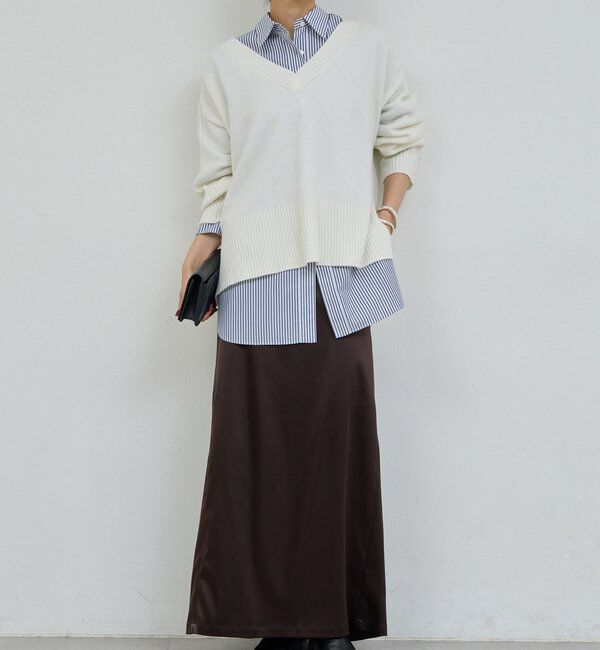  「【脱マンネリニット】【MANAKAコラボ】フードセットニット」|ニット・セーター|