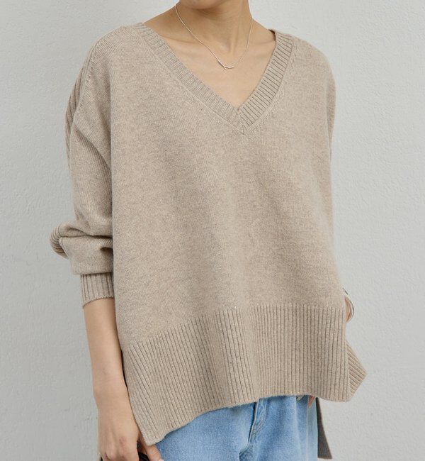  「【脱マンネリニット】【MANAKAコラボ】フードセットニット」|ニット・セーター|