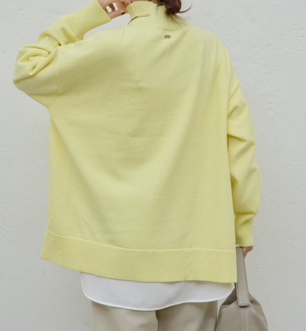  「【手洗い可】【全骨格対応】オーバータートルニット」|ニット・セーター|