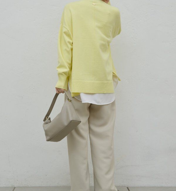  「【手洗い可】【全骨格対応】オーバータートルニット」|ニット・セーター|