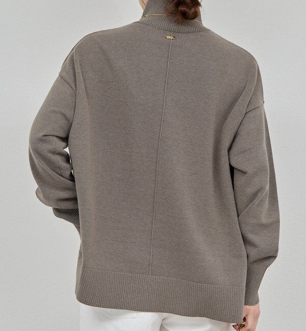  「【手洗い可】【全骨格対応】オーバータートルニット」|ニット・セーター|