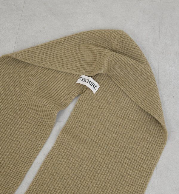  「【INSCRIRE】リブストール／別注」|ストール|