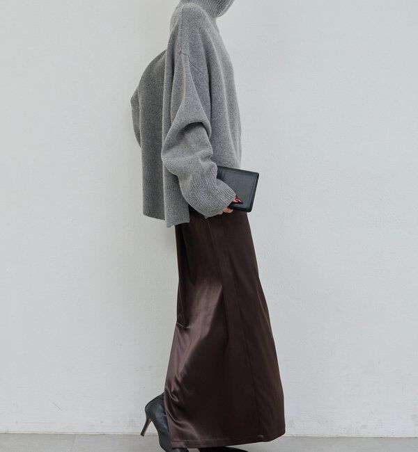  「【手洗い可】ウールタートルプルオーバー」|ニット・セーター|