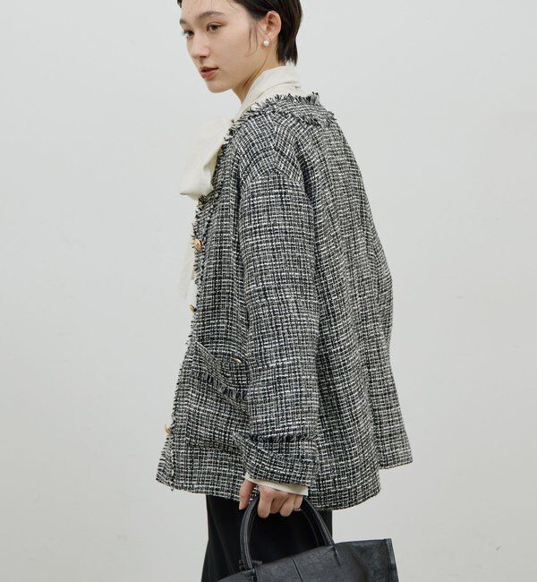  「【手洗い可】ツイードジャケット」|その他|