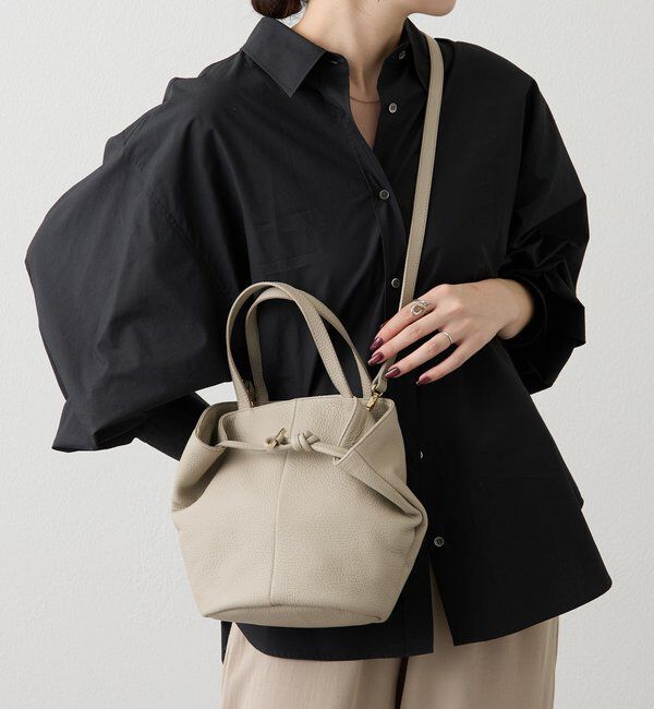  「レザー2WAYミニトートバッグ」|トートバッグ|