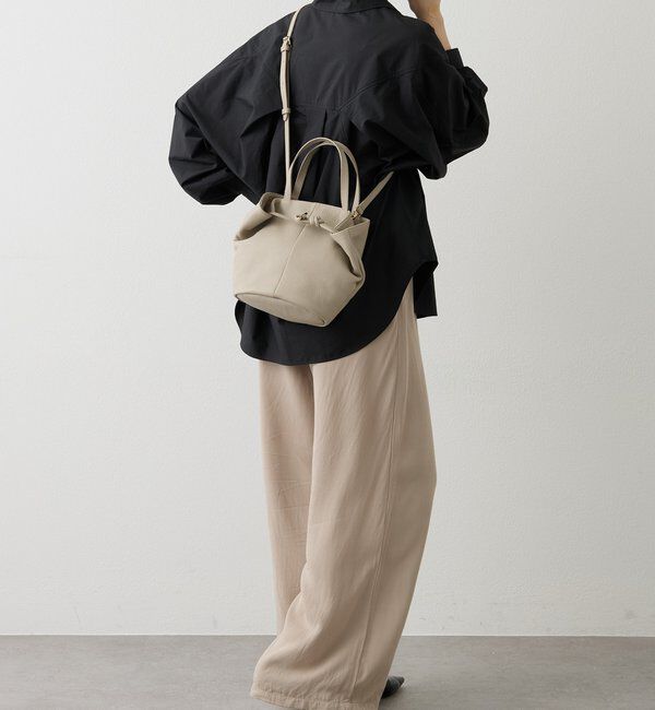  「レザー2WAYミニトートバッグ」|トートバッグ|