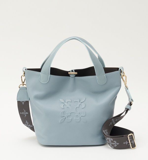  「エンボスモノグラム2WAYミニトートバッグ」|トートバッグ|