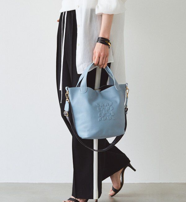  「エンボスモノグラム2WAYミニトートバッグ」|トートバッグ|