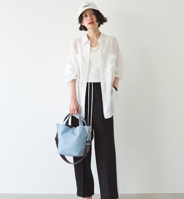  「エンボスモノグラム2WAYミニトートバッグ」|トートバッグ|