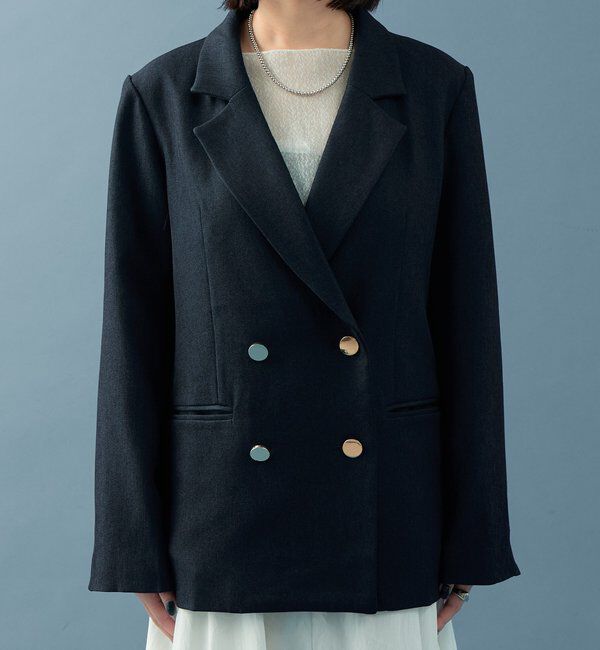  「金ボタンテーラードジャケット」|テーラードジャケット|