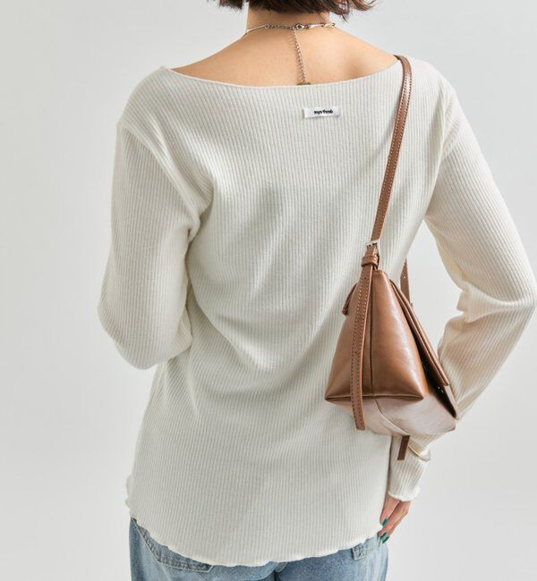  「起毛リブボタンカーディガン」|Tシャツ・カットソー|