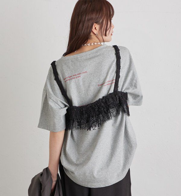  「フラワーレースビスチェ」|シャツ・ブラウス|