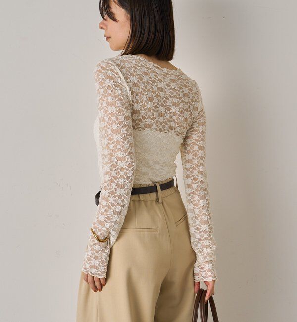  「カットレースプルオーバー」|Tシャツ・カットソー|