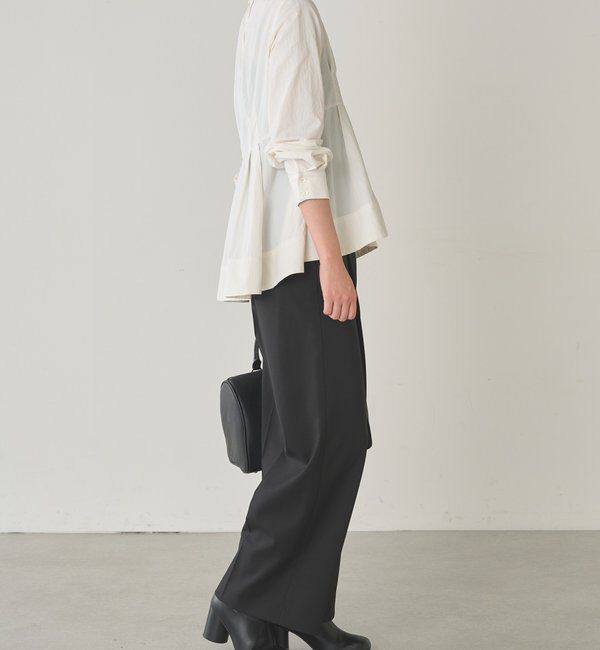  「Aラインペプラムブラウス」|シャツ・ブラウス|