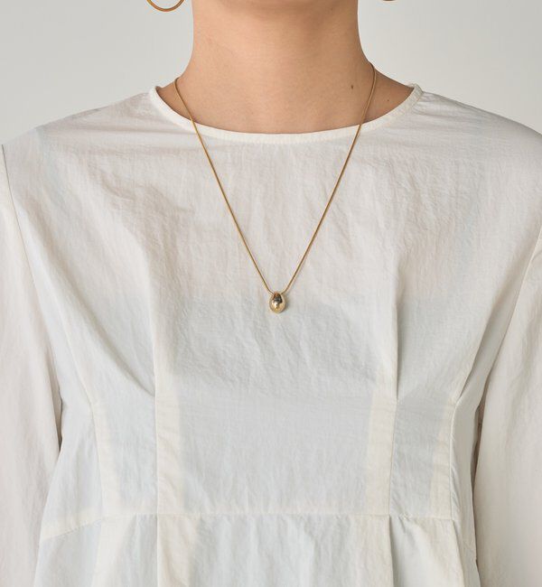  「Aラインペプラムブラウス」|シャツ・ブラウス|