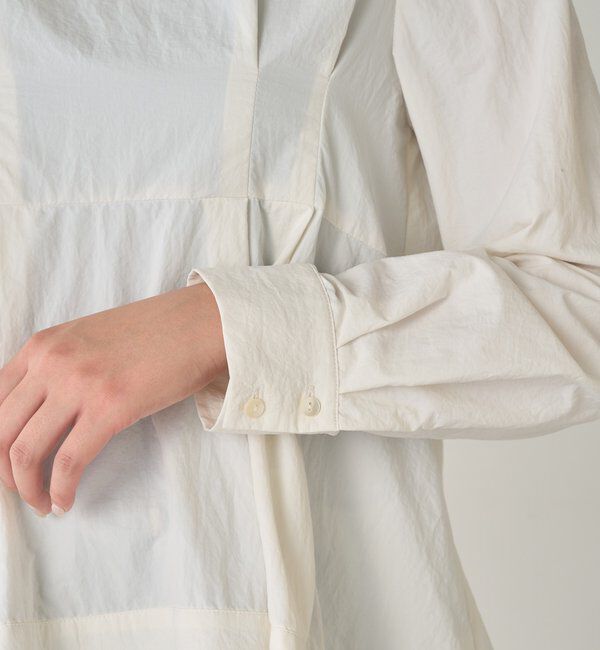  「Aラインペプラムブラウス」|シャツ・ブラウス|