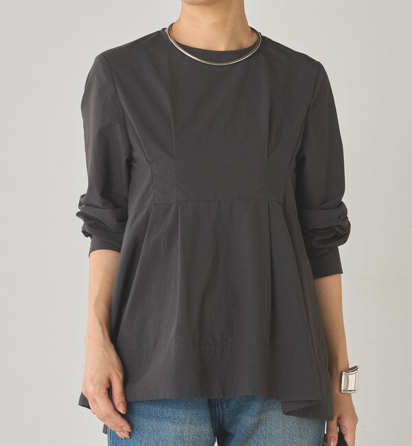  「Aラインペプラムブラウス」|シャツ・ブラウス|