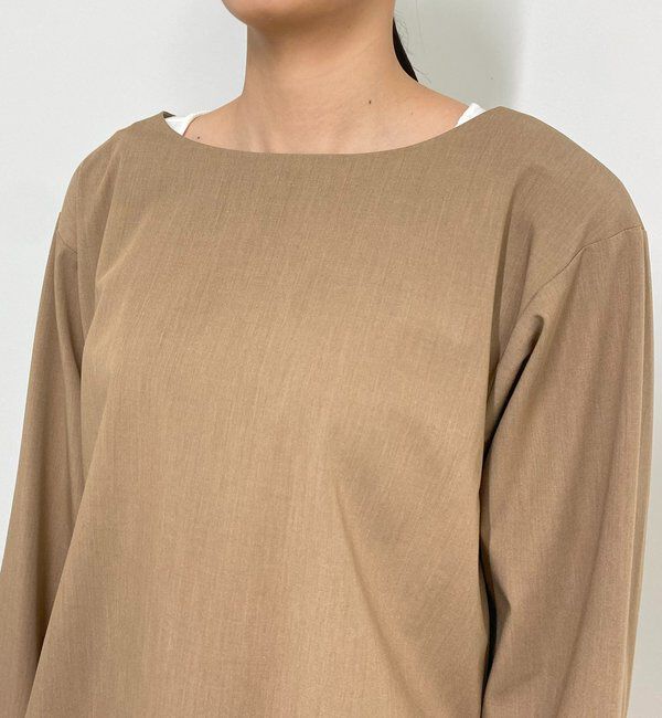  「ペプラムレイヤードブラウス」|シャツ・ブラウス|