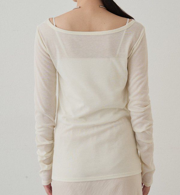  「ラウンドシアーカットソー」|Tシャツ・カットソー|